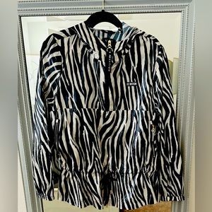PE Nation Bestseller Rematch Jacket In Zebra- Size Small